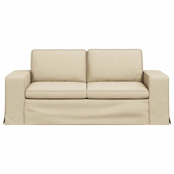 Soffa Kräm 182 x 80 x 82 cm tyg