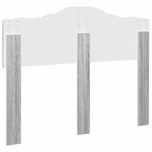 Huvudgavel Grå Sonoma 90 cm Konstruerat trä