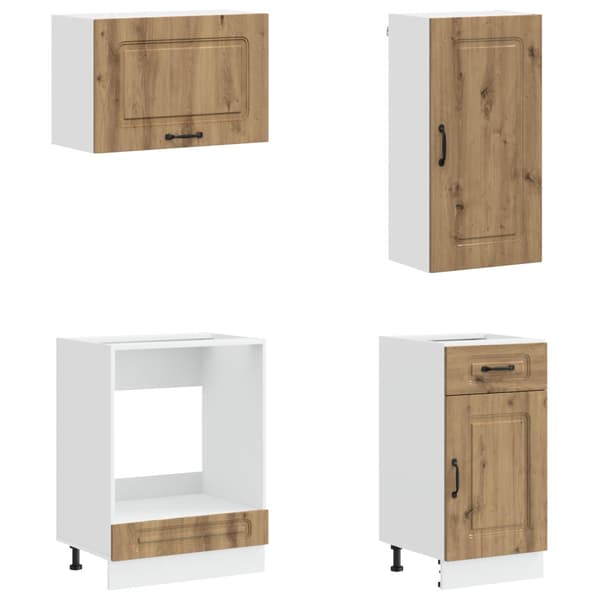 Köksenhet KALMAR 8 pcs Artisan-ek Konstruerat trä