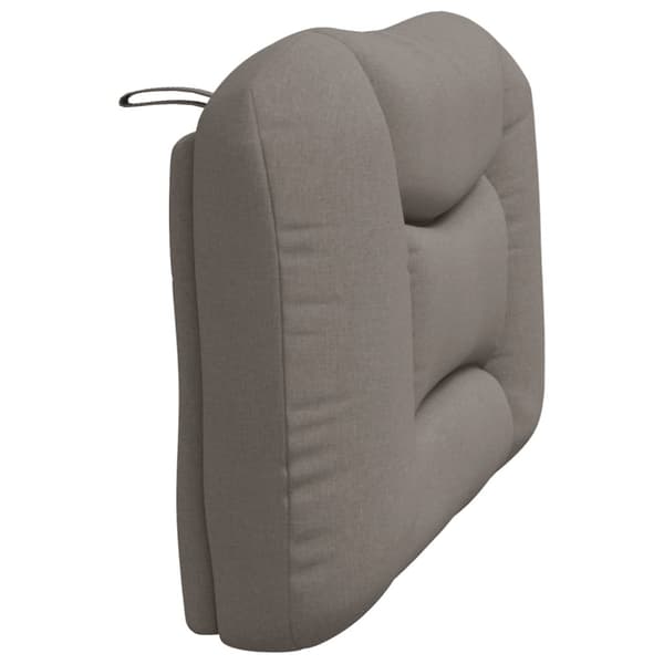 Headboard Cushion "Hvar" Taupe 100 cm Fabric