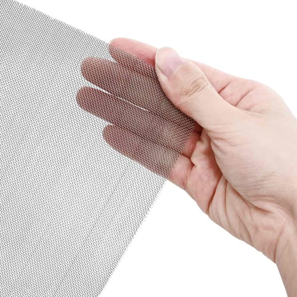Nätduk 100 x 2000 cm 30 Mesh Rostfritt stål 201 Silver