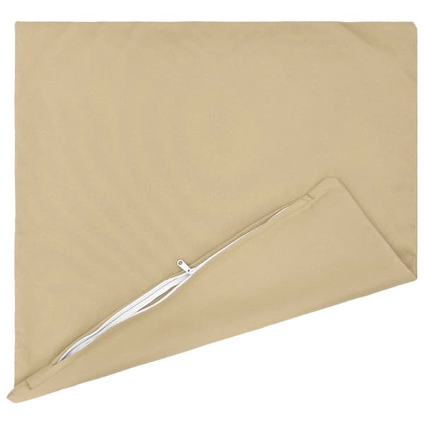 Kuddöverdrag 12 st HEERLEN Beige 50 x 50 cm Polyester