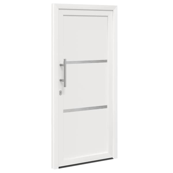 Framdörr Vit 108 x 208 cm PVC