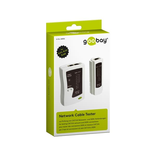goobay Network Cable Tester - nätverkstestsats
