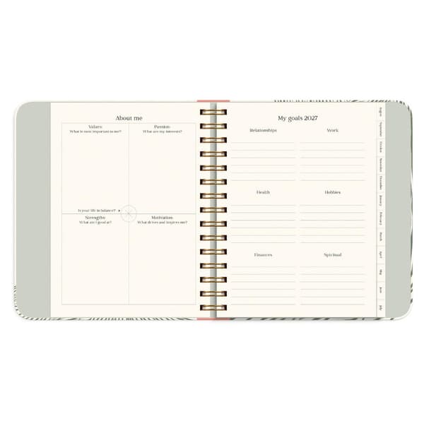 Kalender Life Planner Green A5 26/27