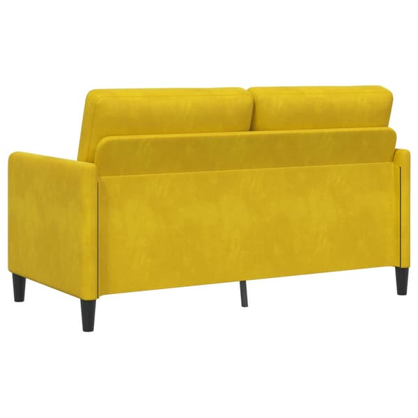 Soffa med förvaring Gul 152 x 78 x 87 cm Polyester