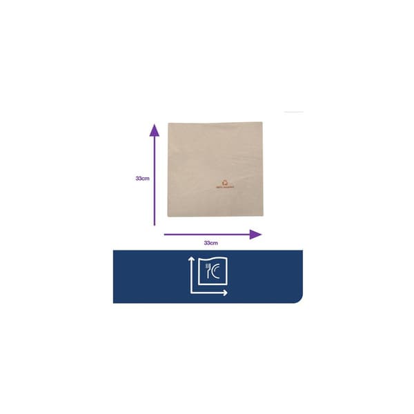 Servett TORK Adv 2-lags 33x32,5cm 200/fp