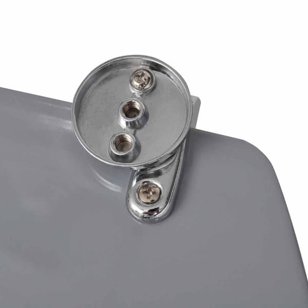 Toalettsitsar med lock 2 st MDF stenar