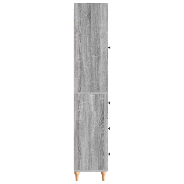 Skåpset 2 pcs 33 x 34,5 x 90 cm Konstruerat trä