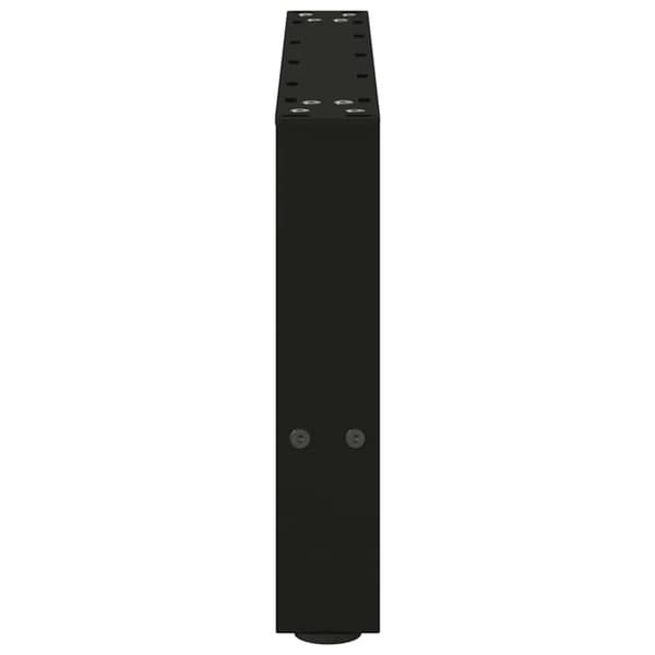 Soffbordsben svarta 2 st 50x(30-31) cm stål