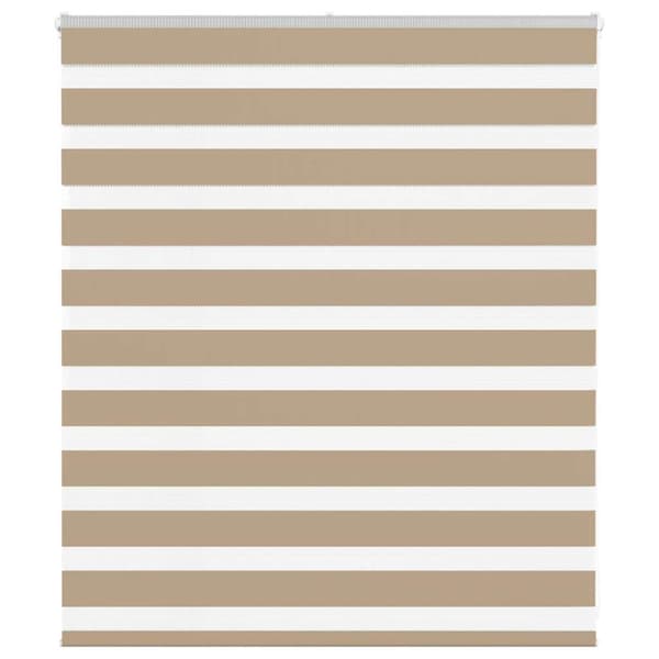 Rullgardin zebra 125x100 cm tyg bredd 120,9 cm polyester