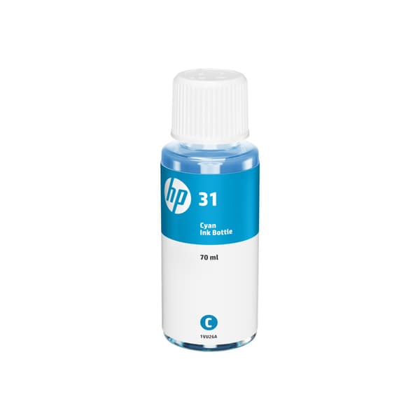 HP 31 - cyan - original - påfyllnadsbläck