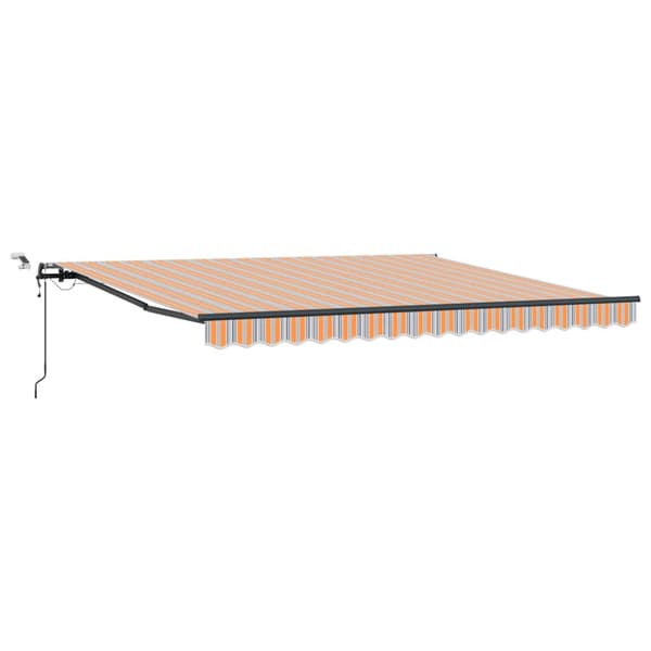 Markis tyg Flerfärgsdesign 400 × 350 cm Polyester
