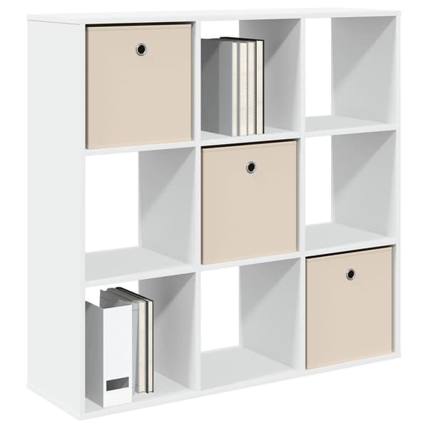Sideboard med låda Vit 102 x 31 x 99,5 cm