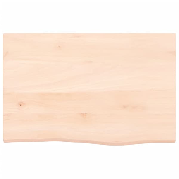 Hyllplan 60x40x2 cm obehandlad massiv e6