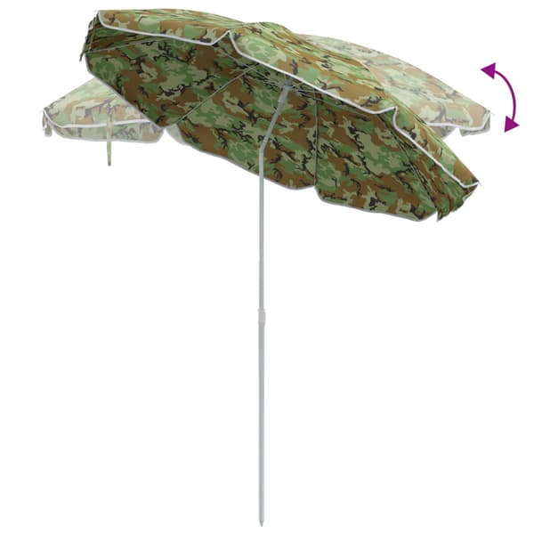 Parasoll Kamouflage 161 x 161 x 193 cm Polyester