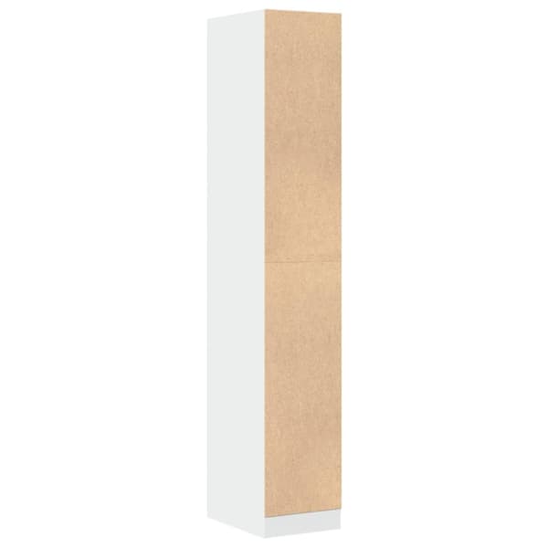 Apoteksskåp vit 30x41x174,5 cm konstruerat trä