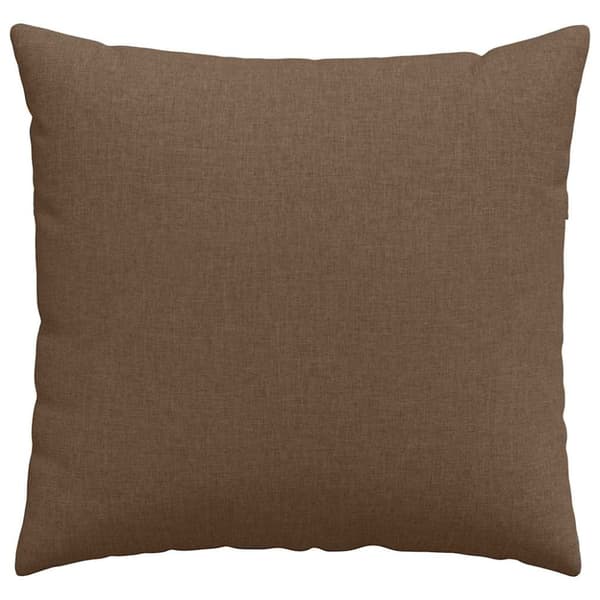 Sofakuddar 2 pcs Brun 45 x 45 cm tyg