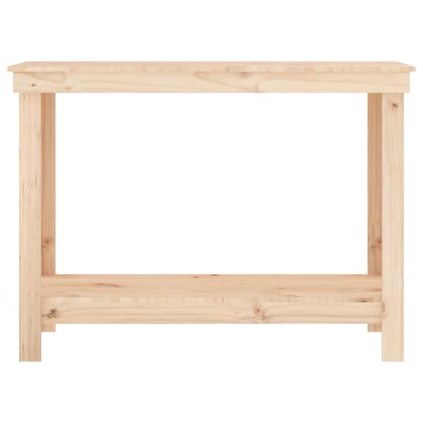 Skobänk 110x50x80 cm massiv furu