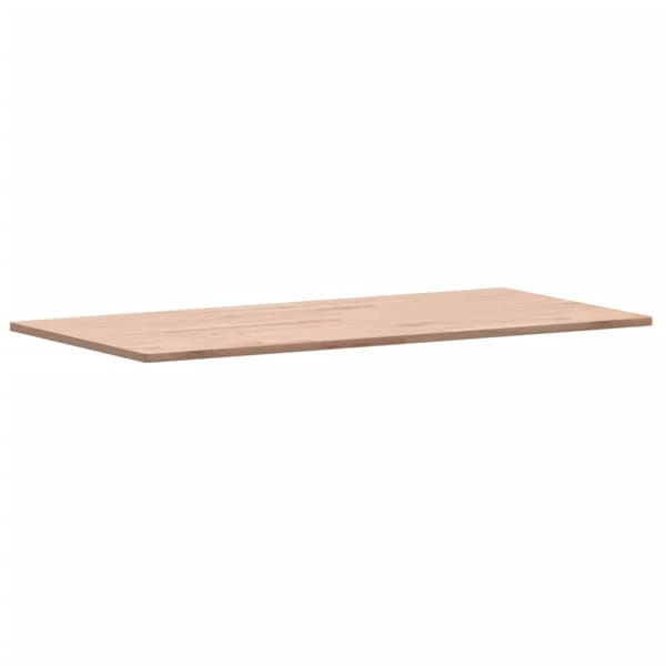 Bordsskiva 80x40x1,5 cm rektangulär massivt bokträ