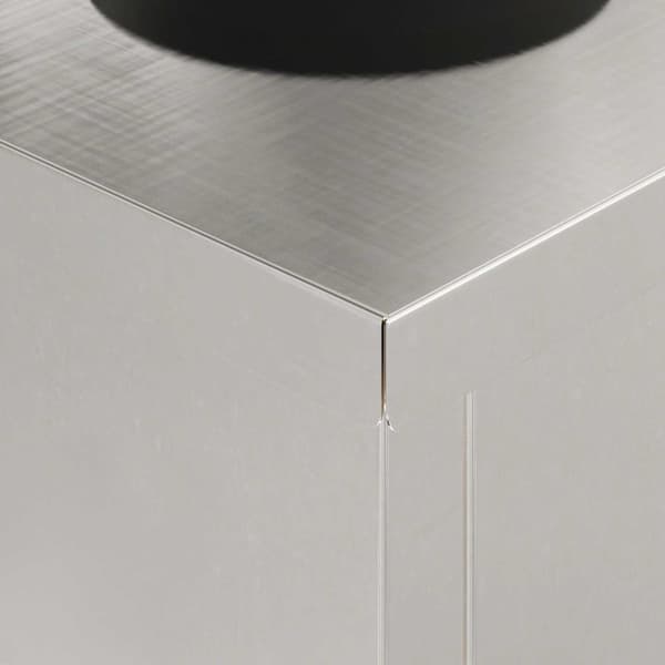 Solar LED Stig Ljus 2 pcs Silver Rostfritt stål