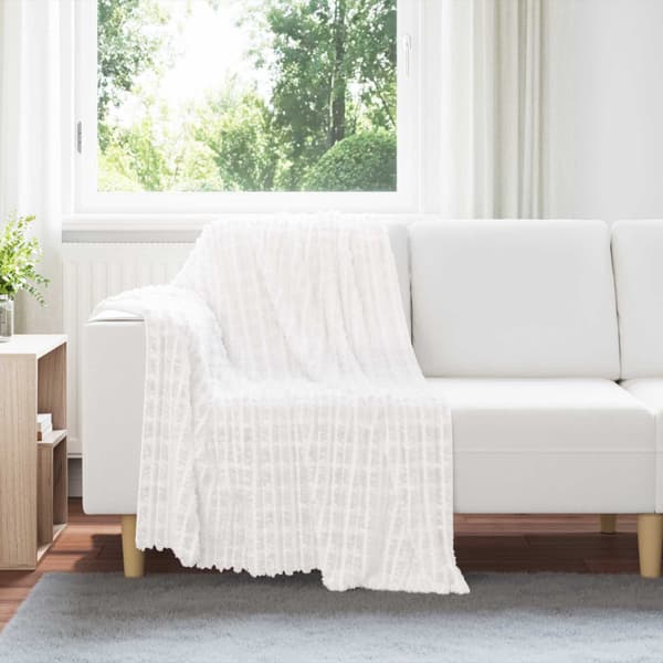 Kastfilt Vit 150 x 130 cm Fleece