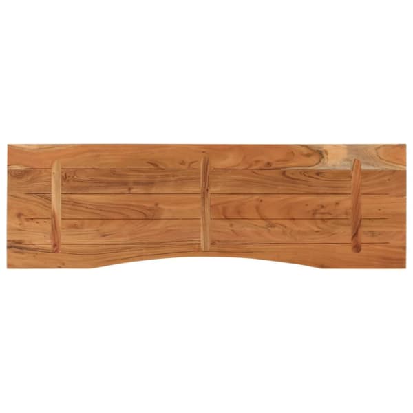 Bordsskiva 160x50x2,5 cm rektangulär massiv akacia
