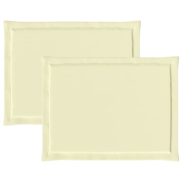 Sittkuddar 2 pcs Kräm 47 x 36 x 2 cm Polyester