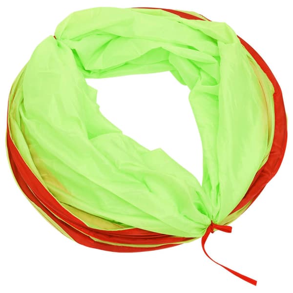 Lektunnel med 250 bollar grön 175 cm polyester