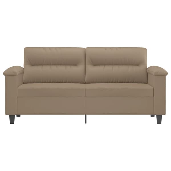 2-sitssoffa cappuccino 140 cm konstläder