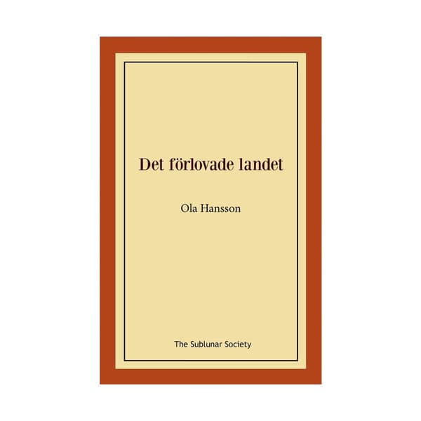 Det förlovade landet (häftad)