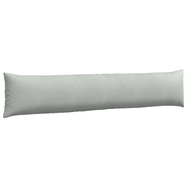Sofakuddar 2 pcs Ljusgrå 200 x 40 cm Kordread tyg