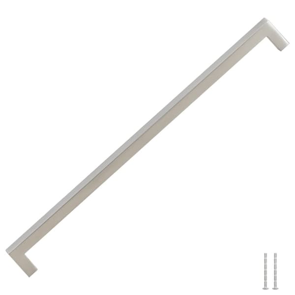 Skåphandtag 5 st silver 320 mm rostfritt stål