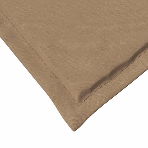 Sittkuddar 2 pcs Taupe 47 x 36 x 2 cm Polyester