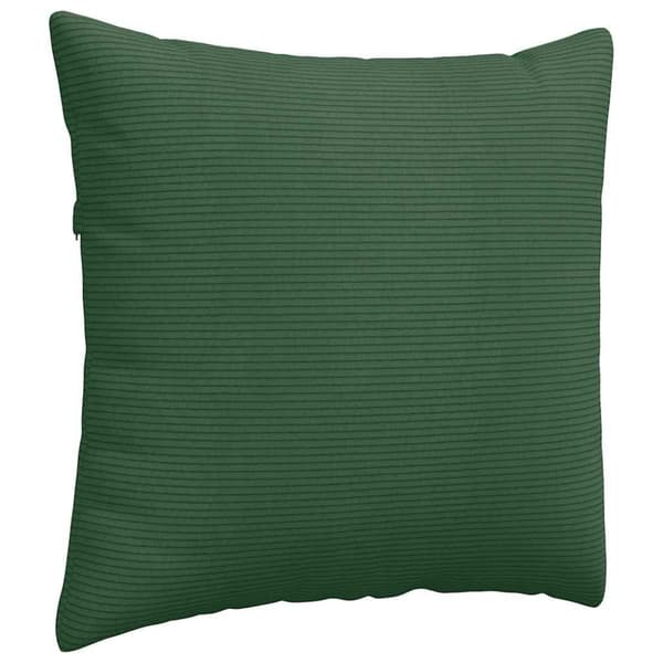Sofakuddar 2 pcs Mörkgrön 50 x 50 cm Kordread tyg