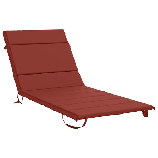 Solstol Kudde GEMERT 100% Polyester Röd 200 x 70 x 3 cm