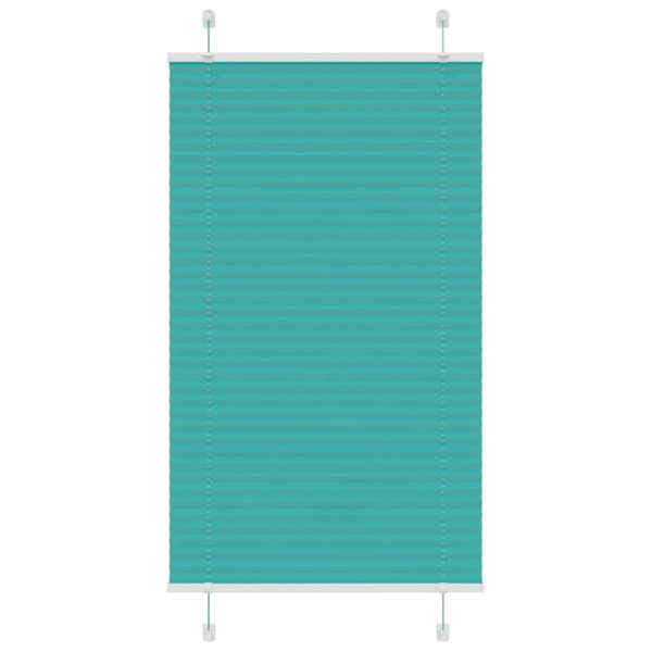 Plisserad persienn bensingrön 80x150 cm tyg bredd 79,4 cm