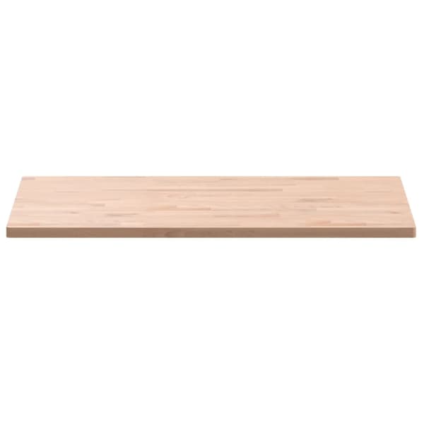 Bordsskiva 100x60x2,5 cm rektangulär massivt bokträ