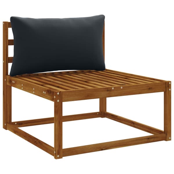 1-delad ryggkudde PUTTEN 100% Polyester Mörkblå 70 x 40 x 15 cm
