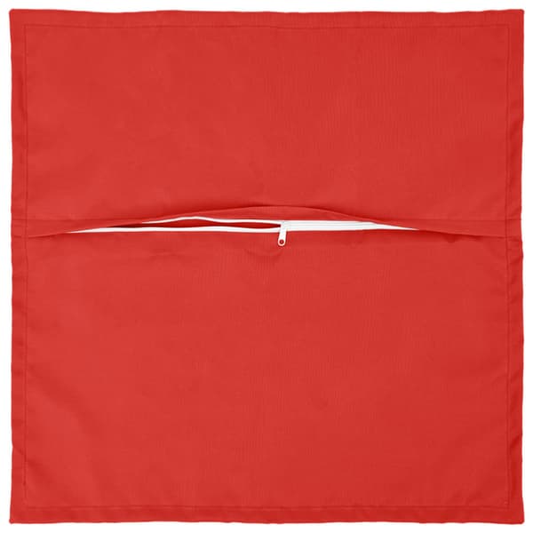 Kuddöverdrag 2 st HOUTEN Röd 60 x 60 cm Polyester