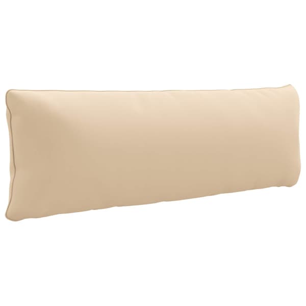 1-delad ryggkudde PUTTEN 100% Polyester Gräddvit