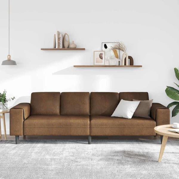 Vardagsrumsoffa Brun 250 x 77 x 76 cm