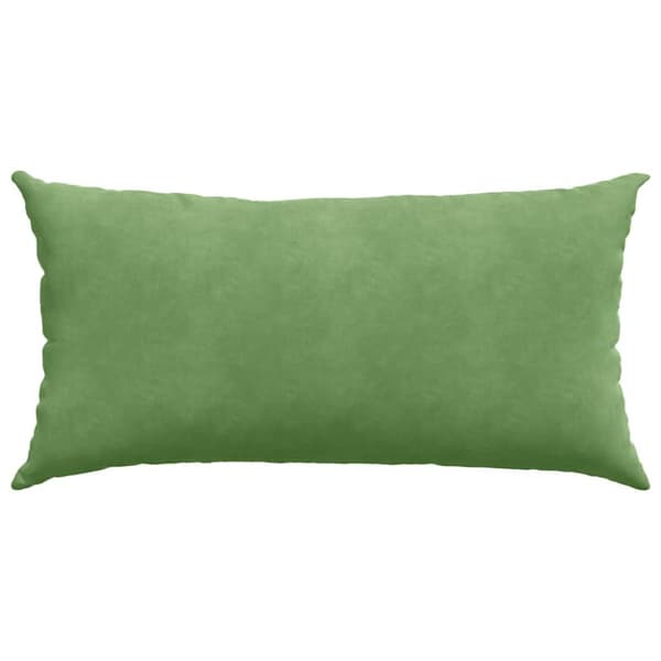 Sofakuddar 2 pcs Ljusgrön 80 x 40 cm Kordread tyg