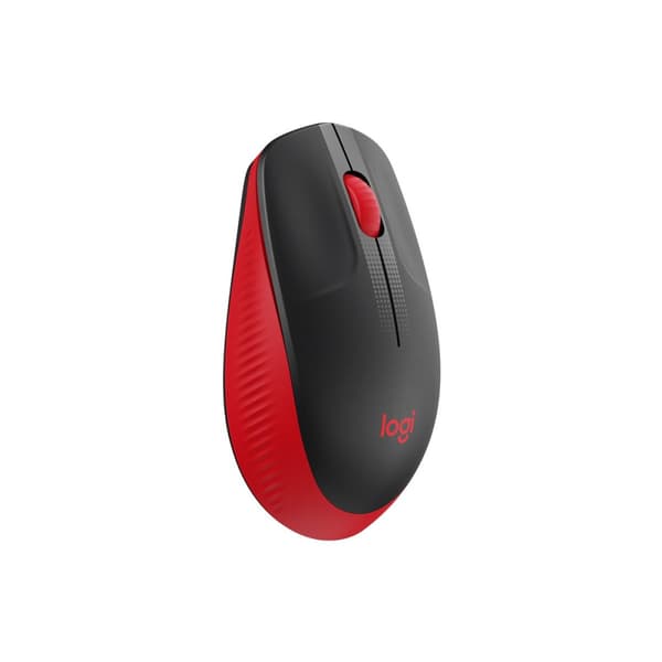 Logitech M190 - mus - röd