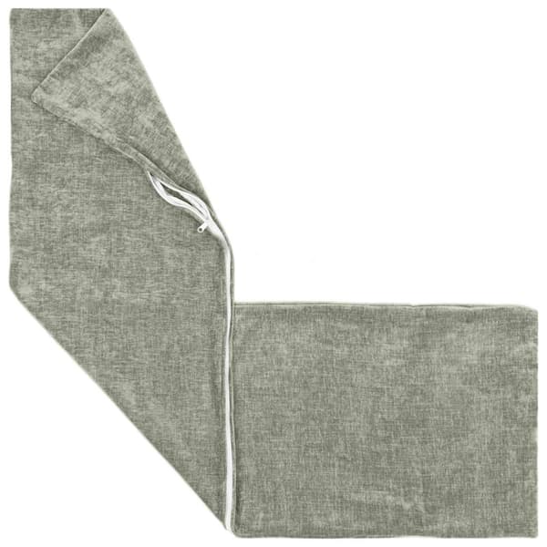 Kuddöverdrag 2 st HEERLEN Grön 40 x 145 cm Chenilletyg