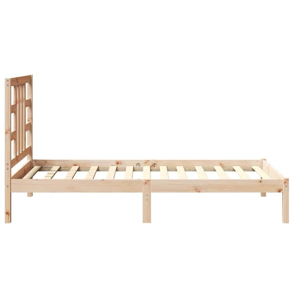 Sängram massivt trä 90x200 cm