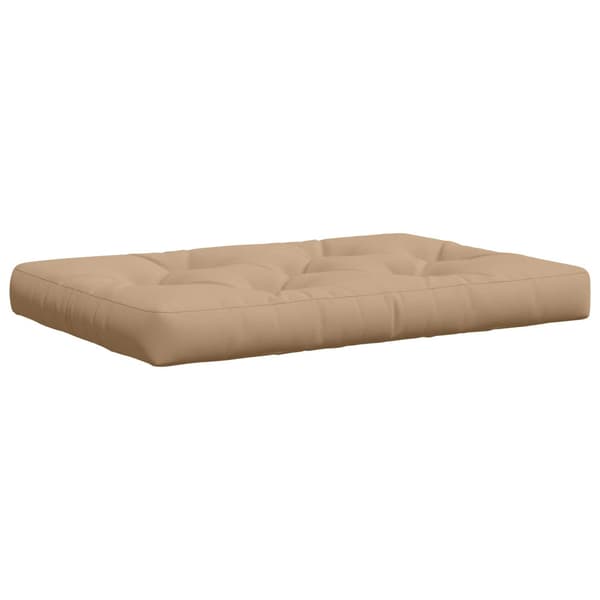Pallkudd VIANEN 100% Polyester Sand 120 x 60 x 12 cm