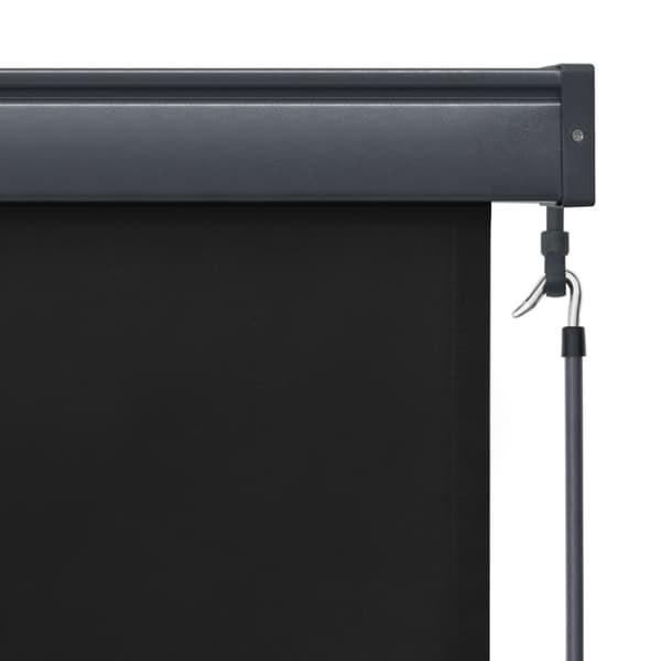 Rullgardin utomhus 80x250 cm antracit