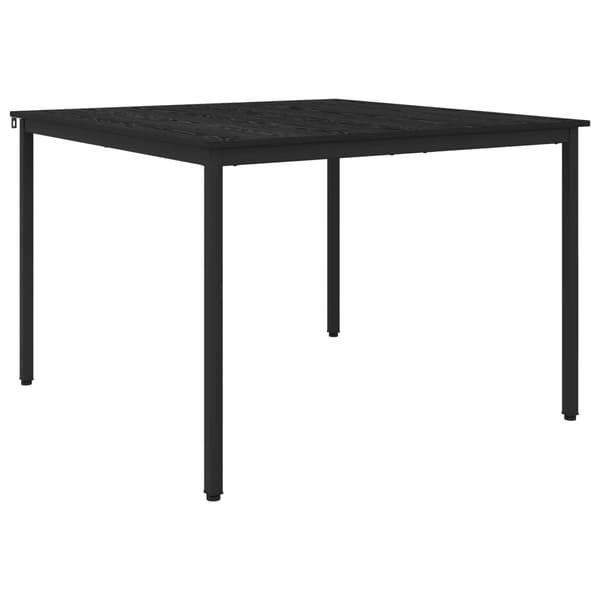 Matbord 110 x 110 x 75 cm METALL