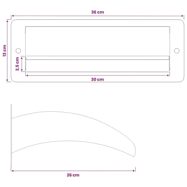 Poolvattenfall med LED Rostfritt Stål 304 30 x 9 x 26 cm Silver